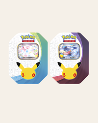 30 Aniversario - Lata Greninja / Sylveon EX - Inglés