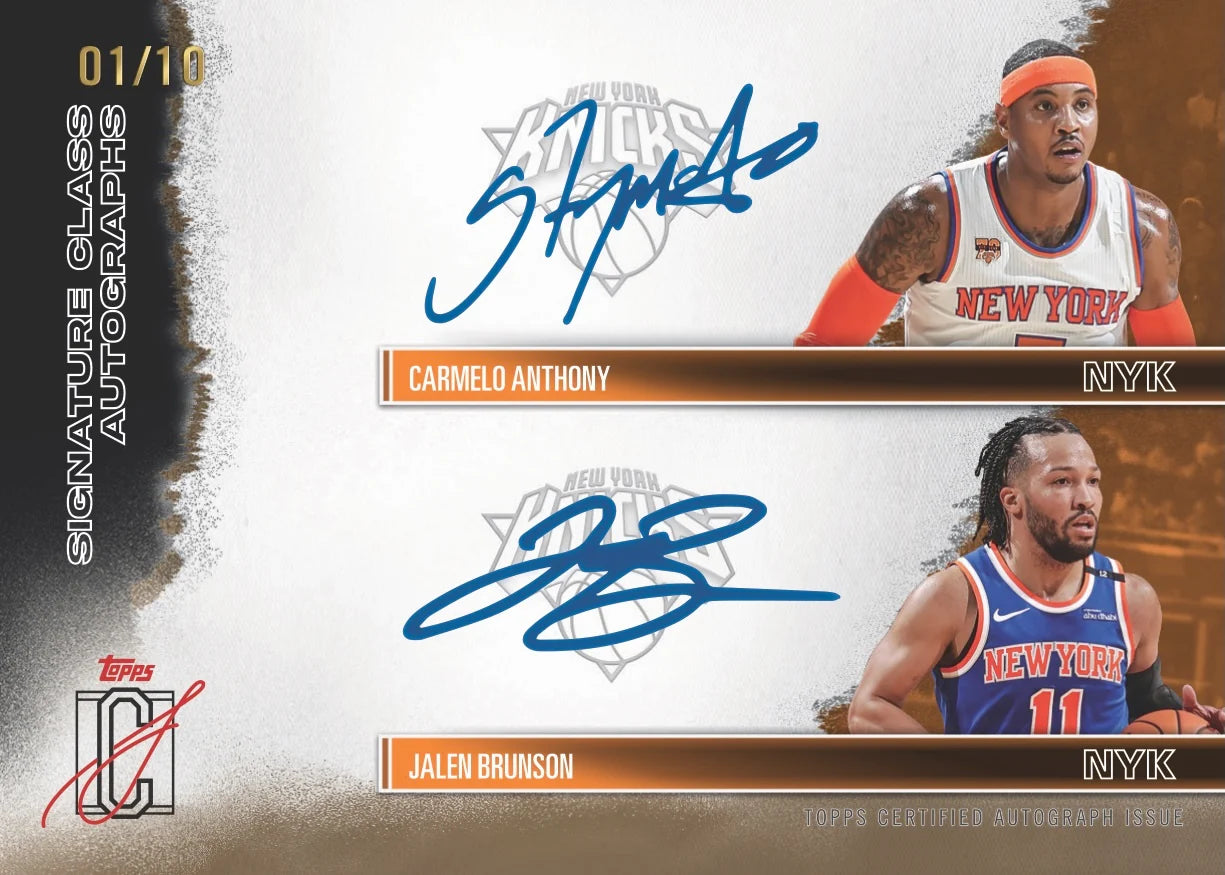 Value Box - NBA signatures 25/26 Topps