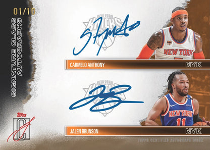 Value Box - NBA signatures 25/26 Topps