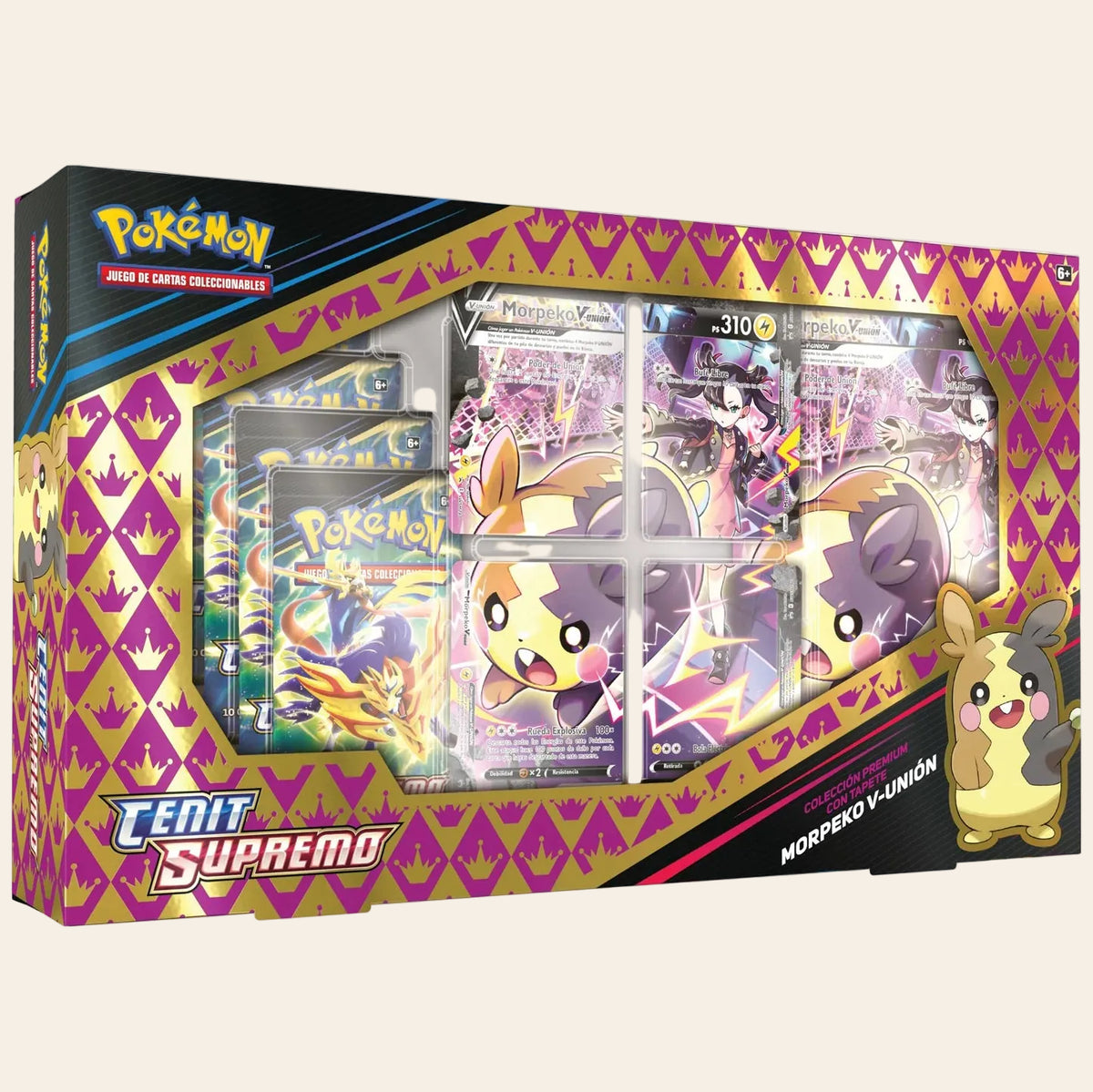 Morpeko V-Unión Crown Zenit - Caja de Colección - Español
