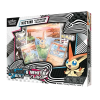 Fulgor Negro & Llama Blanca - Caja Illustración Victini - Español