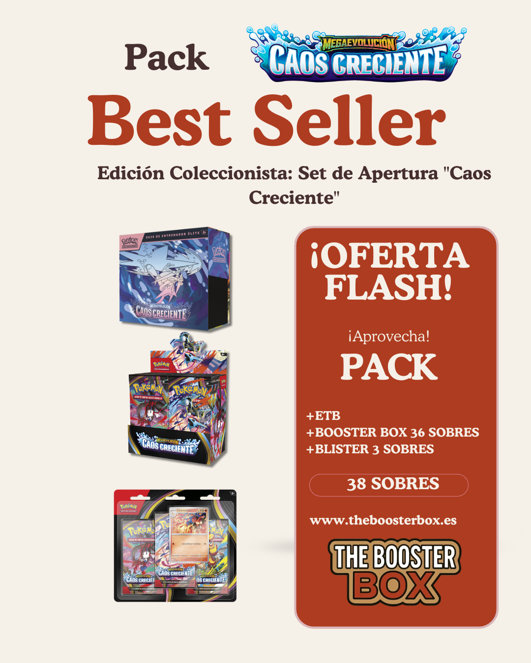 Pack Colección Caos Creciente - Español