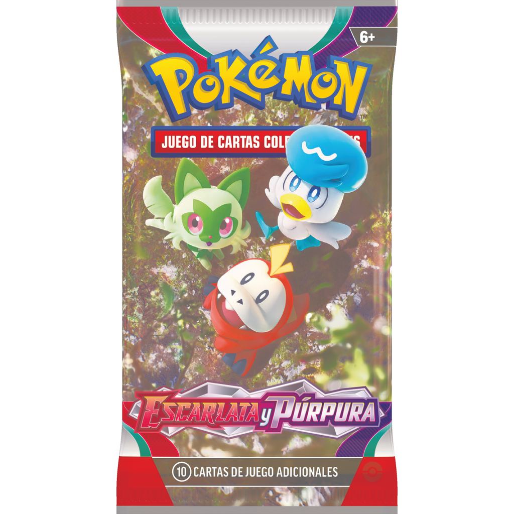 Escarlata y Púrpura Base Set - Sobre - Español