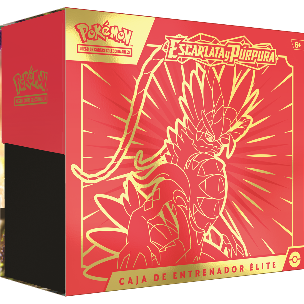 Escarlata y Púrpura Base Set - ETB - Español