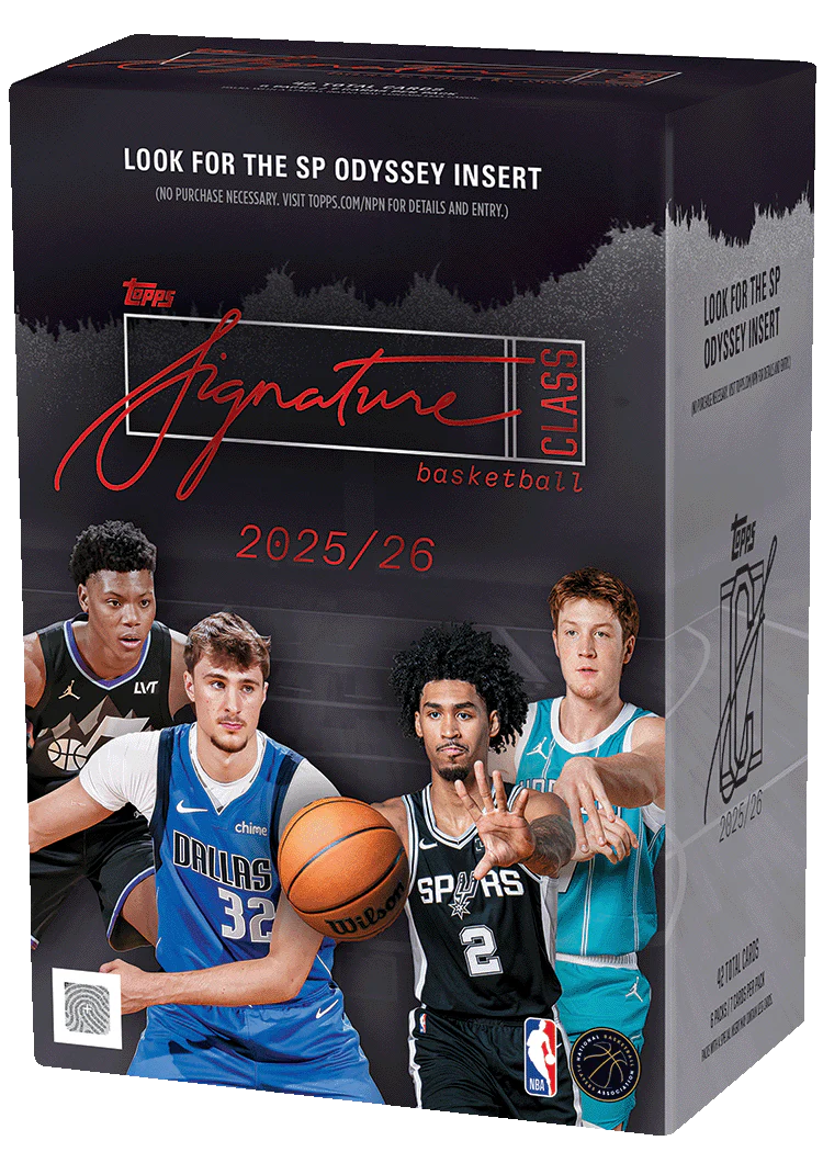 Value Box - NBA signatures 25/26 Topps