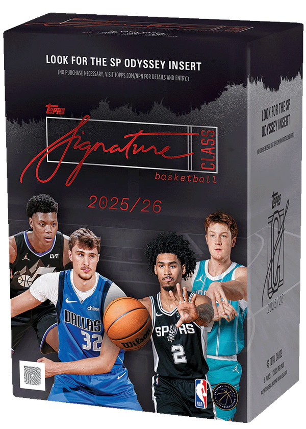Value Box - NBA signatures 25/26 Topps