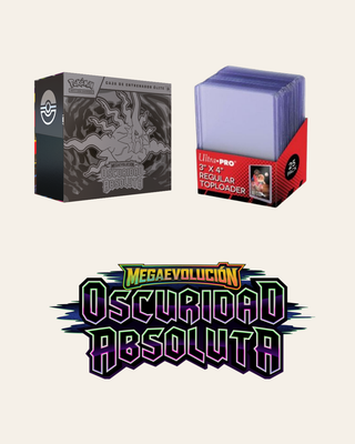 Pack ETB + Toploader + Carta Regalo - Oscuridad Absoluta - Español