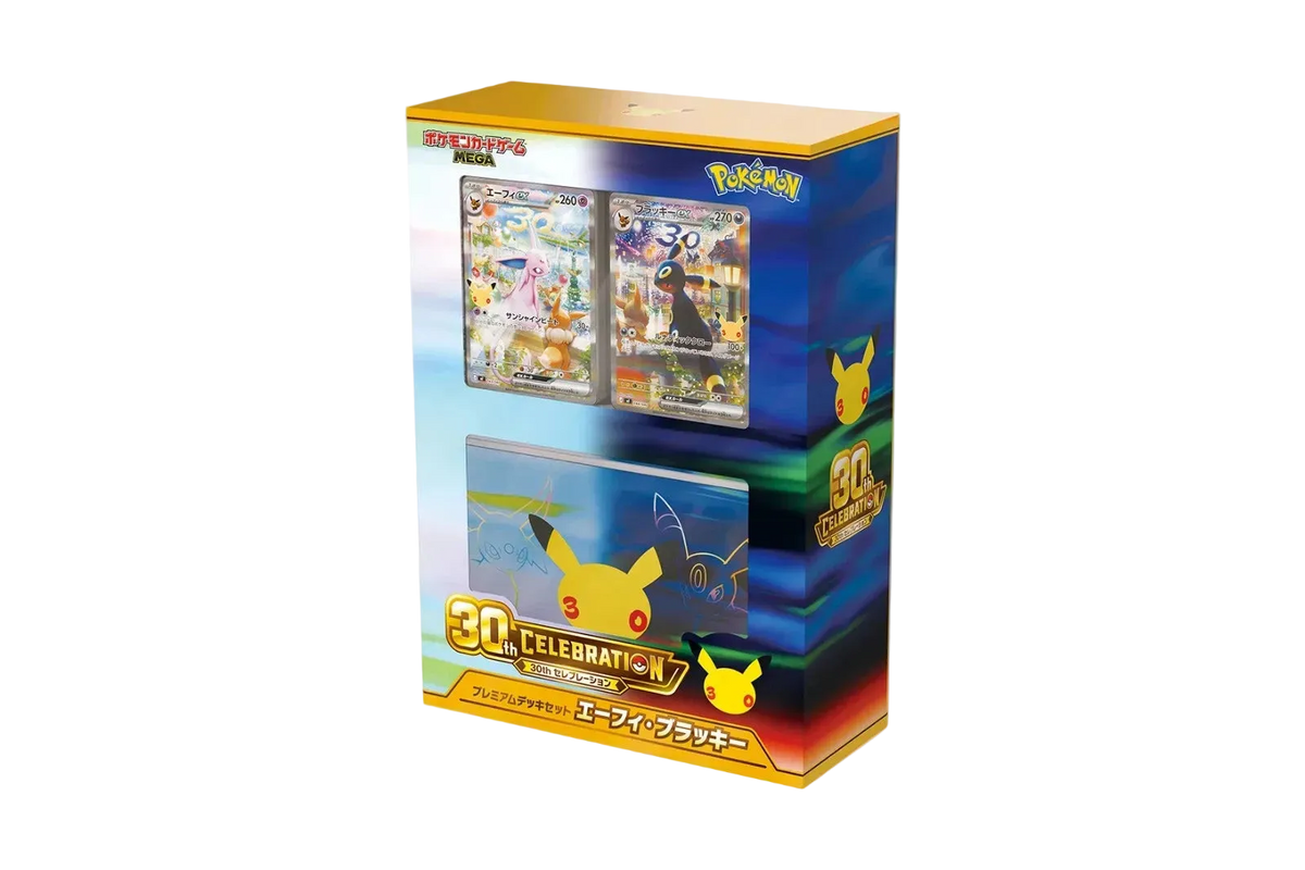 30 Aniversario - Celebration Premium Deck Set Espeon & Umbreon - Japonés